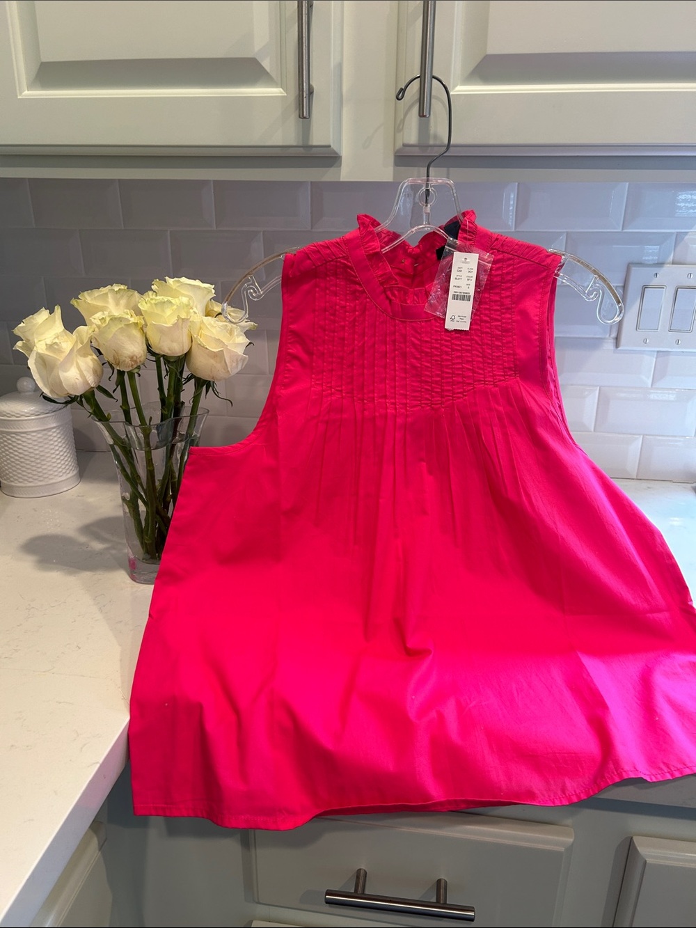 J. Crew Bright Pink Sleeveless Girls' Dress